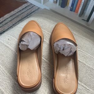 Madewell Frances Loafer Mule Leather like new